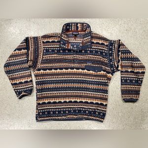 Patagonia Synchilla Snap-T Fleece Pullover Cottage Isle El Cap Khaki XL Men's